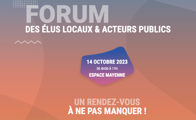 La cce de Mayenne au forum des élus locaux organisé par l'AMF 53